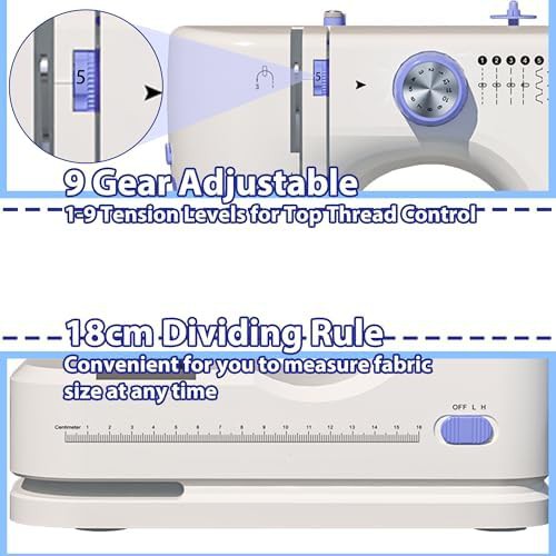 Mini portable sewing machine with thread kit — photo 4