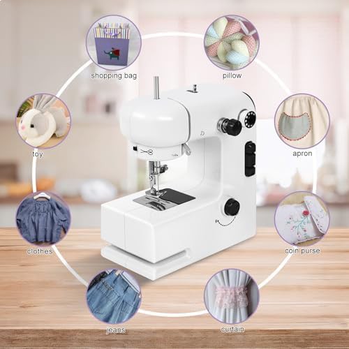 Portable dual speed mini sewing machine — photo 3