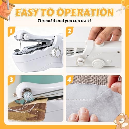Cordless handheld machine with sewing kit — photo 3