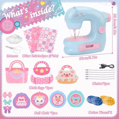 Kids mini pretend play craft sewing kit — photo 3