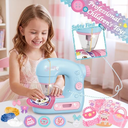 Kids mini pretend play craft sewing kit — photo 4