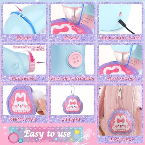 Kids mini pretend play craft sewing kit — photo 5