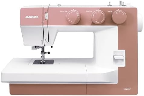 Aesthetic pink mechanical sewing machine