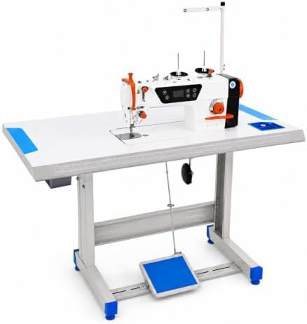 Industrial Lockstitch Machine with Table Stand