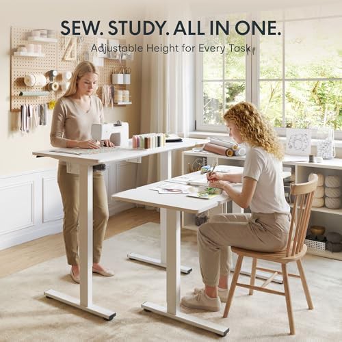 Adjustable height flush mount sewing desk — photo 4