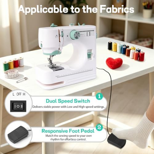 Mini sewing machine with extension board — photo 5