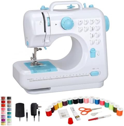 Electric Beginner Machine with 12 Built-in Stitches