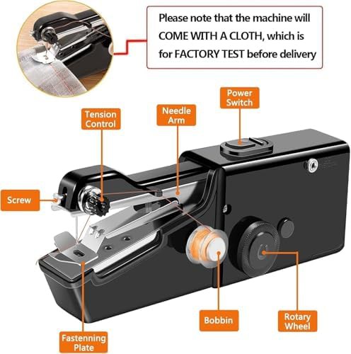 Portable cordless handheld sewing tool — photo 5