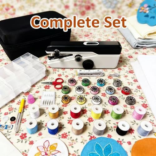 Mini sewing machine with storage box — photo 3
