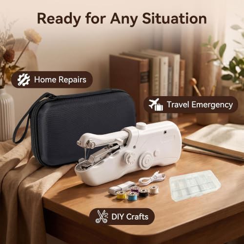 Portable handheld fabric repair sewing machine — photo 4