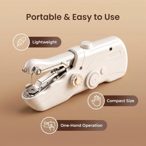 Portable handheld fabric repair sewing machine — photo 5
