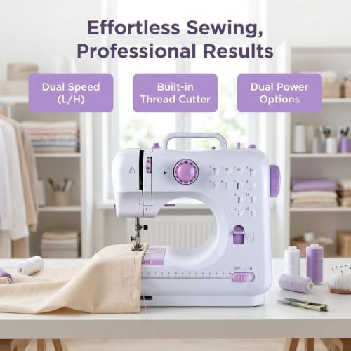 Purple mini portable twelve stitch machine — photo 5