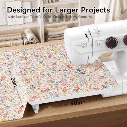 Mechanical quilting machine with extension table — photo 5
