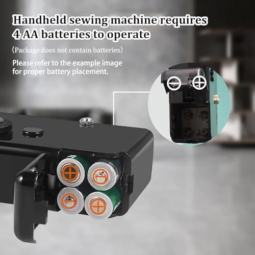 Black Handheld Electric Sewing Machine — photo 5
