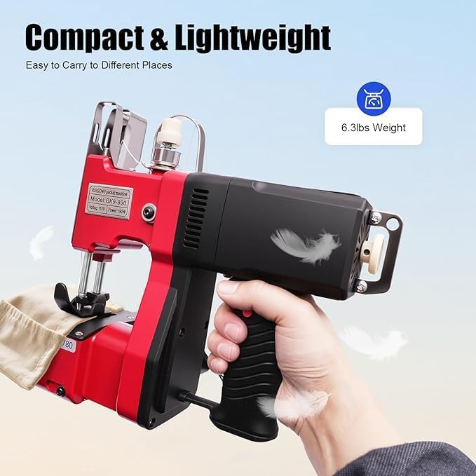 Portable industrial leather stitching machine — photo 4