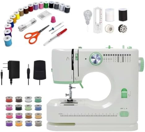 Small sewing machine for light fabrics