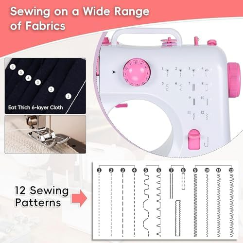 Portable all in one quilting sewing machine — photo 5