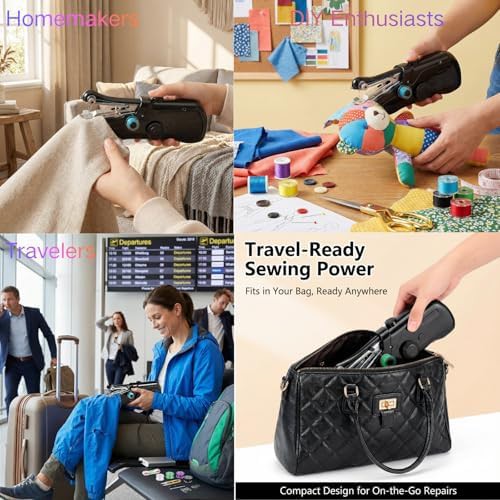 Portable handheld sewing machine for adults — photo 4