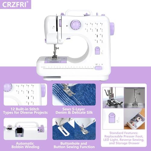 Mini all in one beginner sewing machine — photo 3