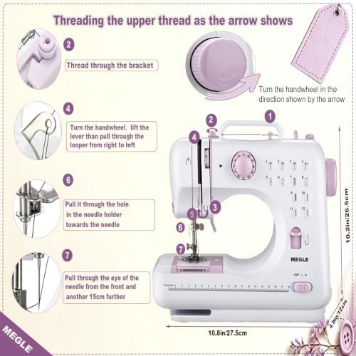 Small portable machine with twelve stitches — photo 3