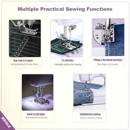 Small portable machine with twelve stitches — photo 4