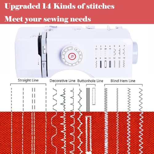 Mini beginner sewing machine with extension table — photo 3
