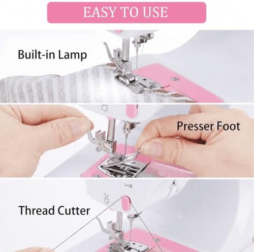Electric sewing machine with 42 piece kit — photo 4