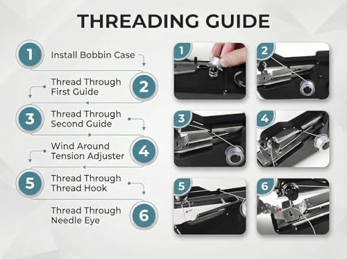 Mini hand held sewing machine for mending — photo 4