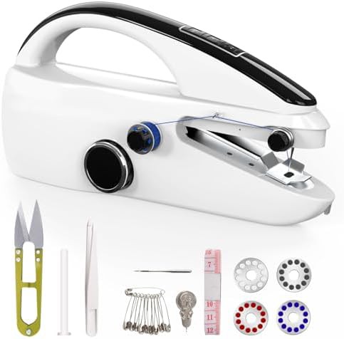 Dual speed mini handheld sewing tool
