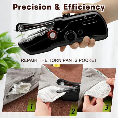 Electric handheld portable machine for mending — photo 4