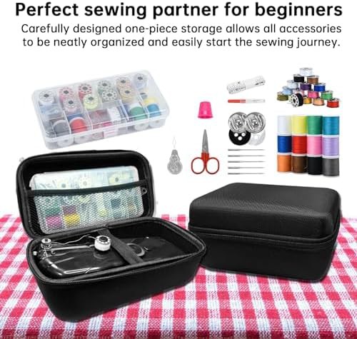 Black handheld mending machine with storage — photo 3