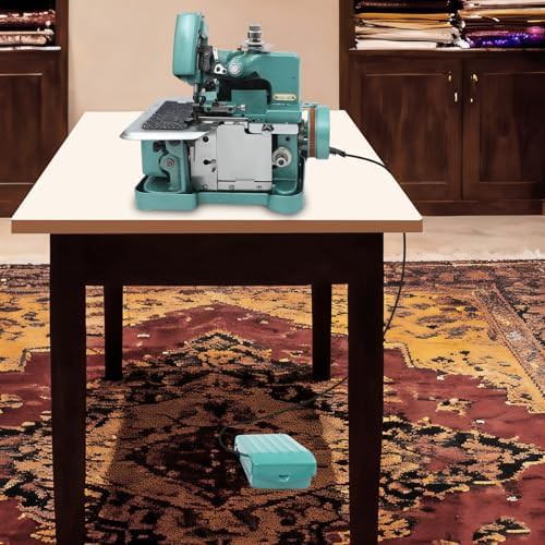 Industrial electric overlock overedging machine — photo 5