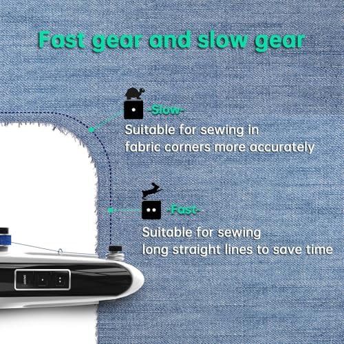 Fast stitch electric portable sewing machine — photo 4