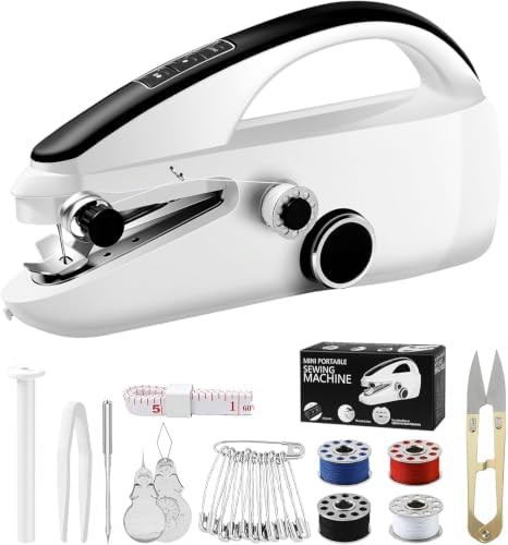 Black handheld mini machine with accessories