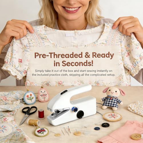 White handheld mini machine for adults — photo 3