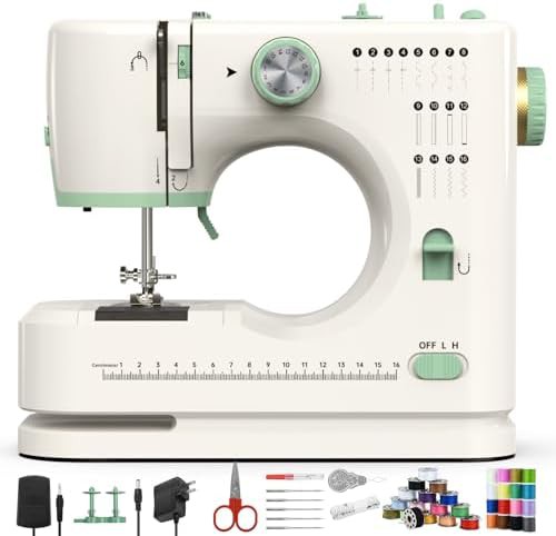 Sixteen stitch sewing machine for beginners