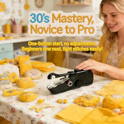 Electric mini stitching tool for fabric repair — photo 3